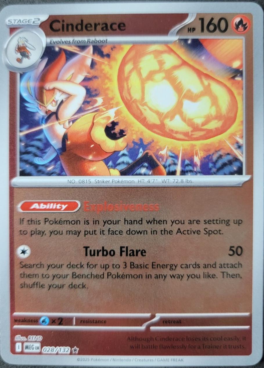 Cinderace [Reverse Holo]
